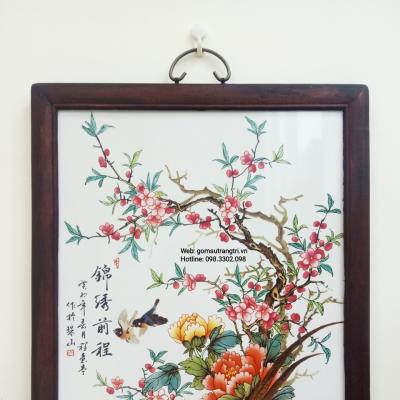 TRANH SỨ VỊ LAI XÁN LẠN ( TƯƠNG LAI TƯƠI SÁNG )